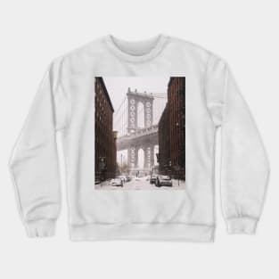 NYC Winter Dumbo Crewneck Sweatshirt
